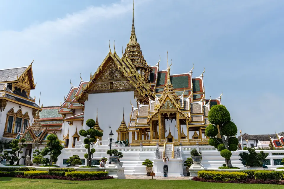 The Chakri Maha Prasat Hall at the Grand Palace