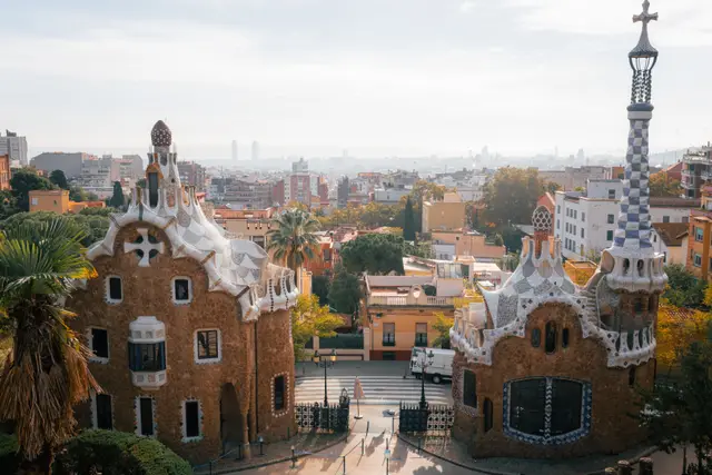 Park Güell in the morning light