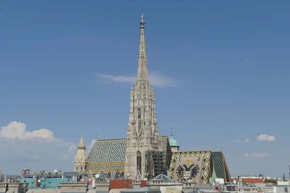 St Stephen's Cathedral under a clear sky